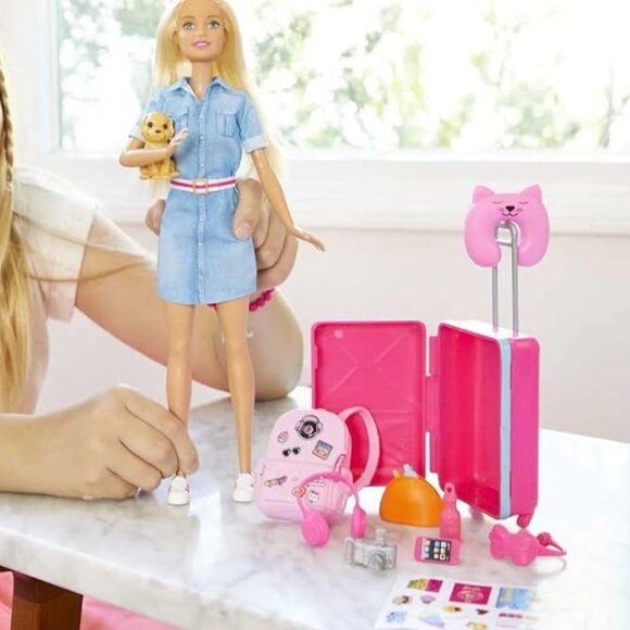 New in Box-Mattel-Barbie Explore And Discover Barbie Traveler Doll - Picture 10 of 14